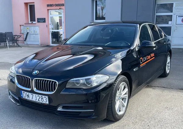lubuskie BMW Seria 5 cena 82700 przebieg: 161000, rok produkcji 2016 z Wrocław